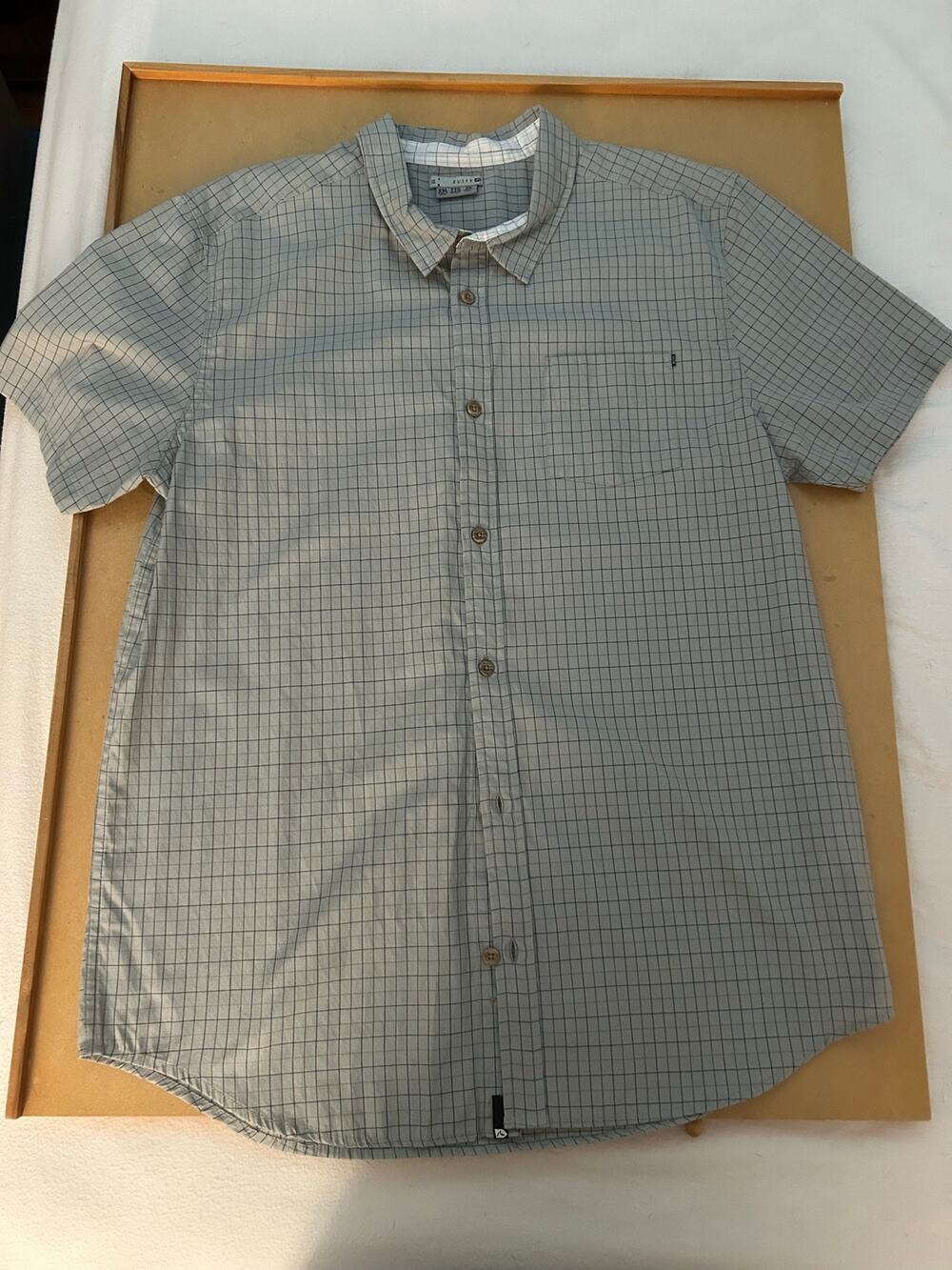 Rusty 2XL Grey Button Down Collared Shirt